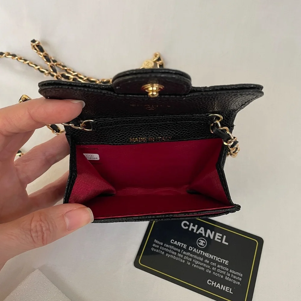 Chanel Small Crossbody Wallet Chain Strap VIP/GWP - Picture 6 of 11